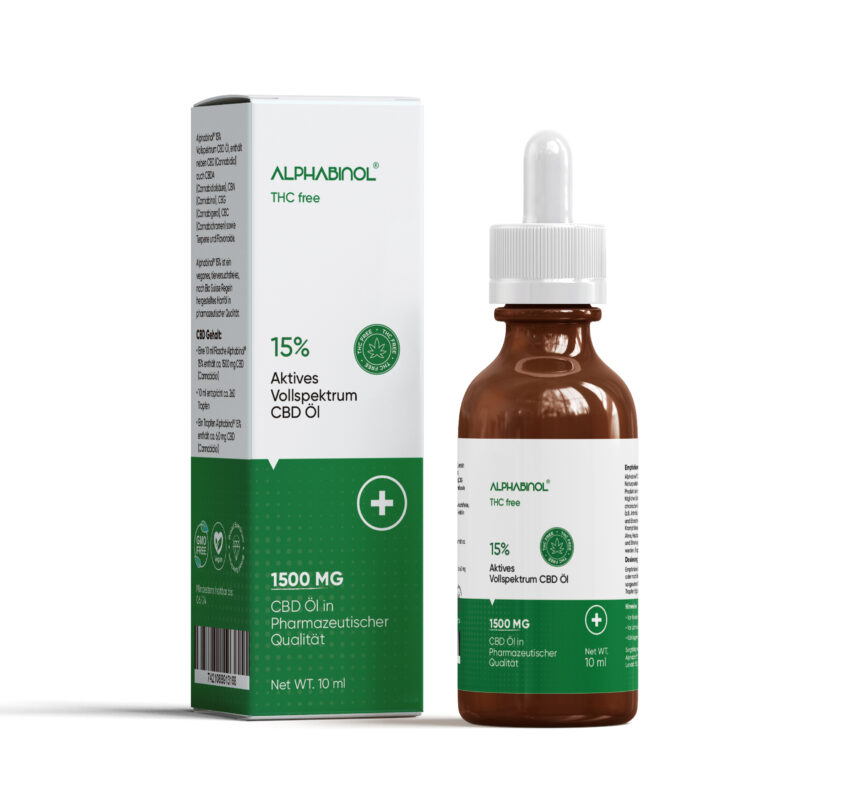 ALPHABINOL® 40% 4000 mg Premium Vollspektrum Öl