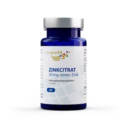 Vitaworld Zinkcitrat 30 mg