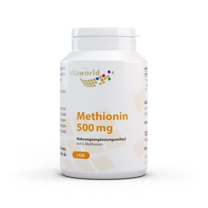 Vitaworld Methionin 500 mg/120 Kps