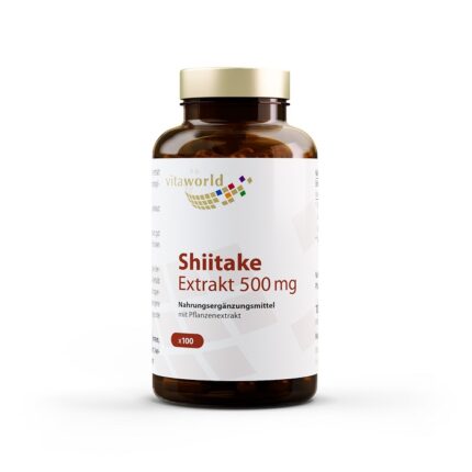 Vitaworld Shiitake Extrakt 500 mg /100 Kps