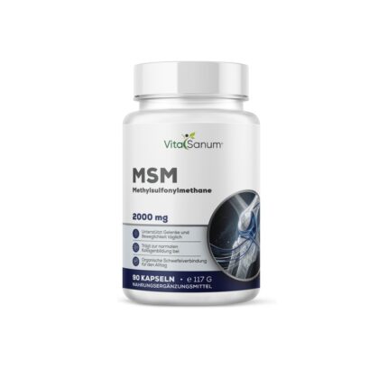 VitaSanum® MSM 2000 mg Tagesportion – 90 Tabletten