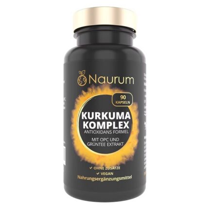 Naurum KURKUMA KOMPLEX - Antioxidans Formel 90 Kapseln