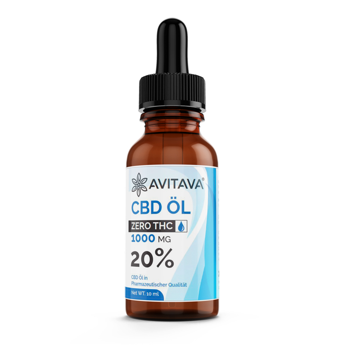 Avitava ZERO CBD Öl 20% Avitava ZERO CBD Öl 20%