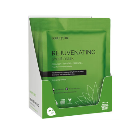 BEAUTYPRO REJUVENATING Collagen Sheet Mask mit Grüntee-Extrakt 23 ml