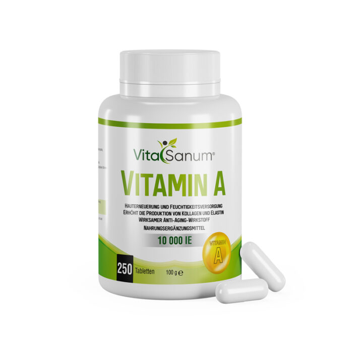 VitaSanum - Vitamin A 250 Tabletten - Apothekenherstellung