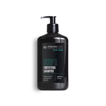 Arganicare Shampoo gegen Haarausfall – Schritt 1 – Männer