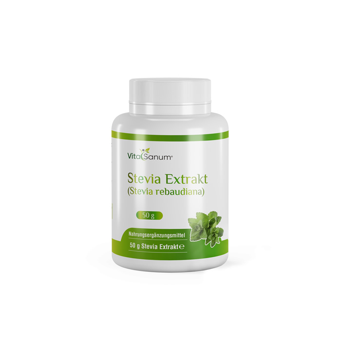 VitaSanum® - Stevia Extrakt (Stevia rebaudiana) 50 g VitaSanum® - Stevia Extrakt (Stevia rebaudiana) 50 g