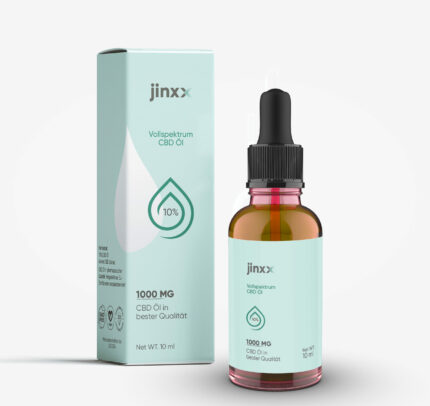 Jinxx - 10% Vollspektrum 1000 mg CBD Öl THC-frei