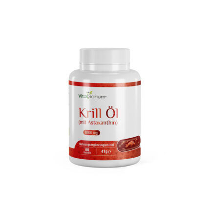 VitaSanum® - Krill Öl (mit Astaxanthin) 60 Kapseln