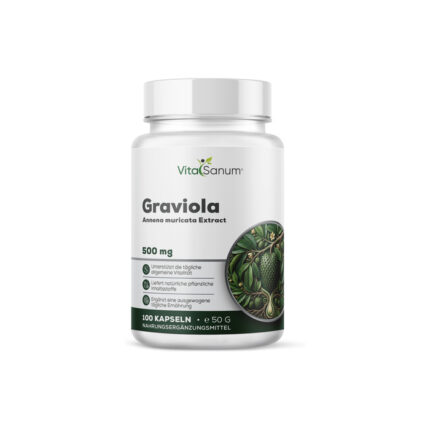 VitaSanum® - Graviola (Annona muricata) (Stachelannone) 500 mg 100 Kapseln