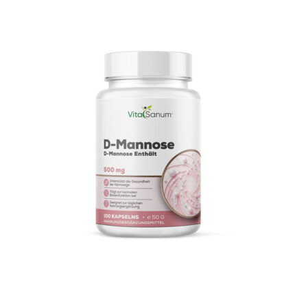 VitaSanum® - D-MANNOSE 500 mg 100 Kapseln