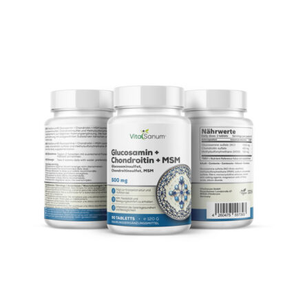 VitaSanum® - Glucosamin + Chondroitin + MSM 1500 mg 90 Tabletten