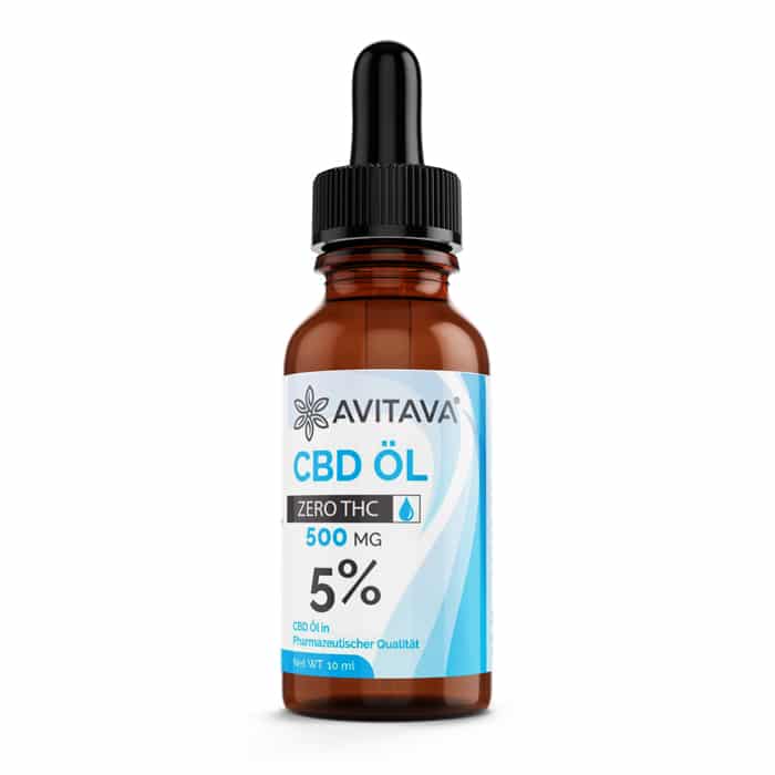 ZERO 5% CBD Öl THC-freies hochaktives CBD Öl 10 ml ZERO 5% CBD Öl THC-freies hochaktives CBD Öl 10 ml