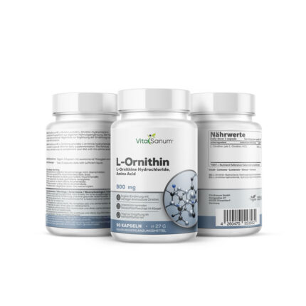 VitaSanum® L-Ornithin 900 mg – 90 Kapseln