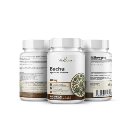 VitaSanum® – Buchu (Agathosma betulina) – 100 mg – 60 Kapseln