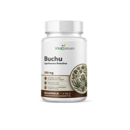 VitaSanum® – Buchu (Agathosma betulina) – 100 mg – 60 Kapseln