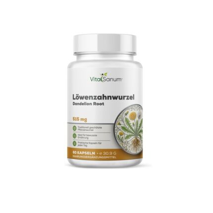 VitaSanum® Löwenzahnwurzel (Taraxacum officinale) – 1.030 mg Tagesportion