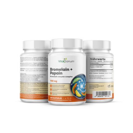 VitaSanum® - Bromelain + Papain 700 mg 100 Kapseln