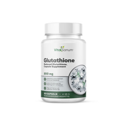 VitaSanum® Glutathion – 200 mg Tagesportion – 90 Kapseln