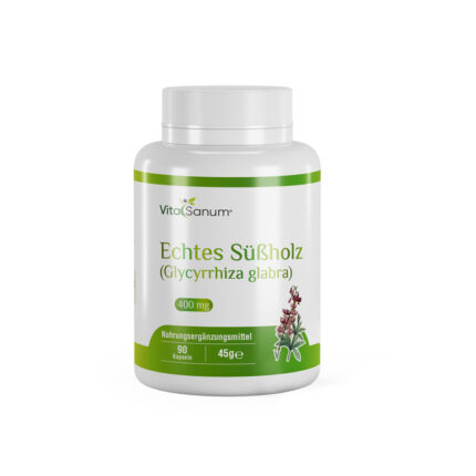 VitaSanum® - Echtes Süßholz (Glycyrrhiza glabra) 400 mg 90 Kapseln
