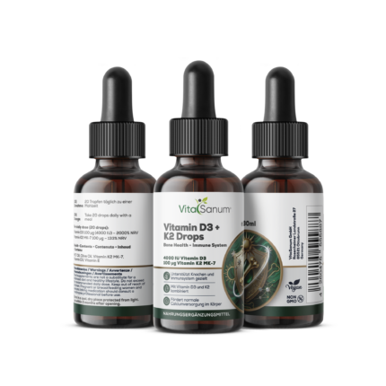 VitaSanum® Vitamin D3 + K2 MK-7 Tropfen – 30 ml