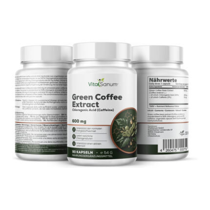 VitaSanum® - Grüner Kaffee (Coffea Arabica L.) 600 mg 90 Kapseln