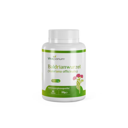 VitaSanum® - Baldrianwurzel (Valeriana officinalis) 500 mg 60 Kapseln