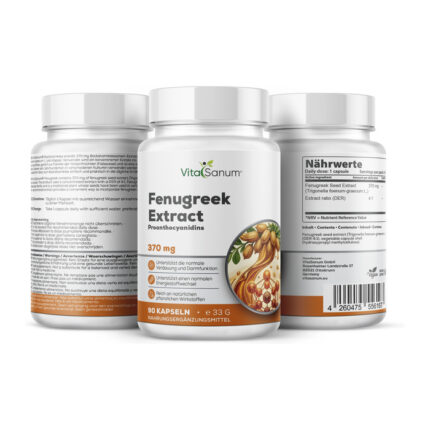 VitaSanum® - Bockshornklee (Trigonella foenum-graecum) 370 mg 90 Kapseln