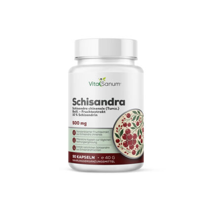 VitaSanum® - Schisandra chinensis (Chinesischer Limonenbaum) 500 mg 90 Kapseln