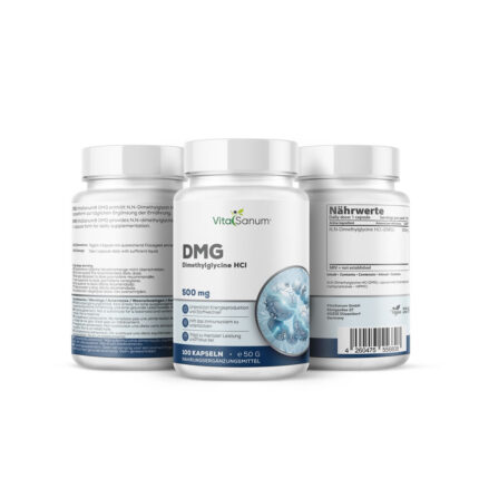 VitaSanum®- DMG (N,N-Dimethylglycine HCl) 500 mg 100 Kapseln