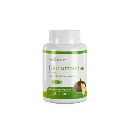 VitaSanum®- Glucomannan (Konjac) (Amorphophallus konjak) 2000 mg 100 Kapseln