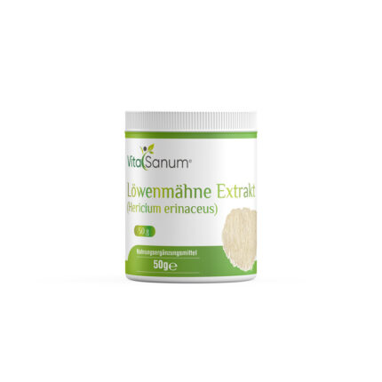 VitaSanum®- Löwenmähne Extrakt (Hericium erinaceus) 50 g Pulver