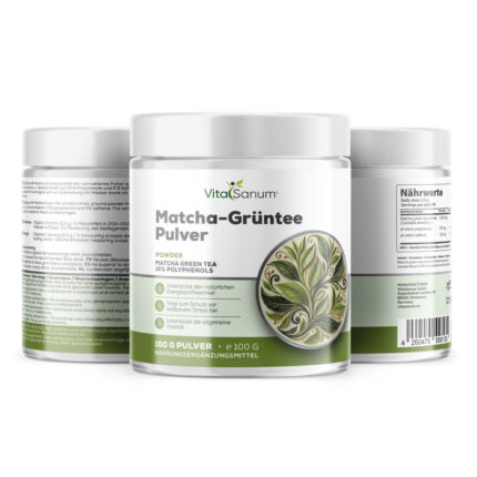 VitaSanum® Matcha-Grüntee Pulver 2,5 g pro Tagesportion