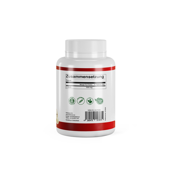 VitaSanum® - L-Serin 500 mg 100 Kapseln VitaSanum® - L-Serin 500 mg 100 Kapseln