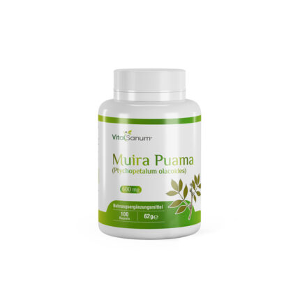 VitaSanum®- Muira Puama (Ptychopetalum olacoides) 600 mg 100 Kapseln