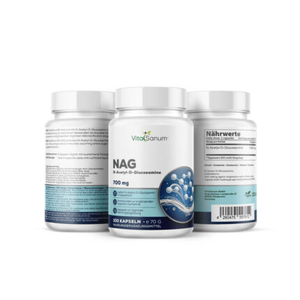 VitaSanum®- NAG – N-Acetyl-D-Glucosamin 700 mg | 100 Kapseln