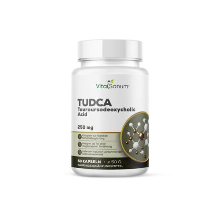 VitaSanum®- TUDCA (Tauroursodeoxycholic Acid) 250 mg 60 Kapseln