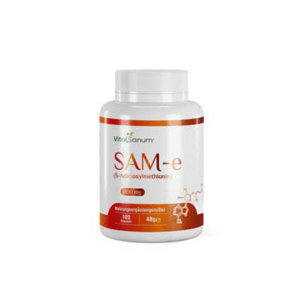 VitaSanum®- SAM-e (S-Adenosylmethionin) 400 mg 100 Kapseln