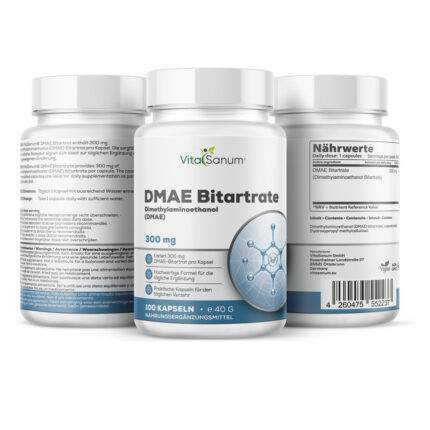VitaSanum® DMAE Bitartrat – 1 Kapsel Tagesportion