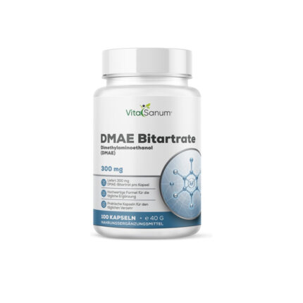 VitaSanum® DMAE Bitartrat – 1 Kapsel Tagesportion