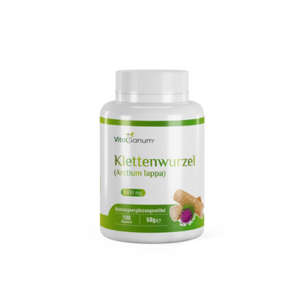 VitaSanum®- Klettenwurzel (Arctium lappa) 1000 mg 100 Kapseln