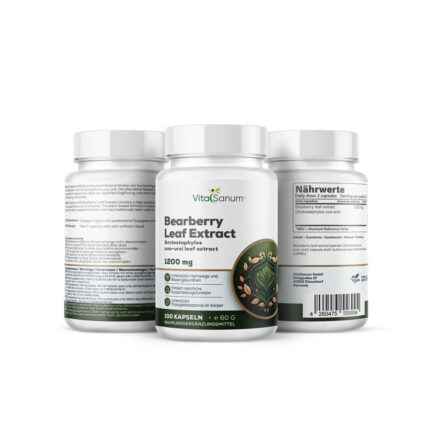 VitaSanum® Bärentraube (Arctostaphylos uva-ursi) 600 mg – 100 Kapseln