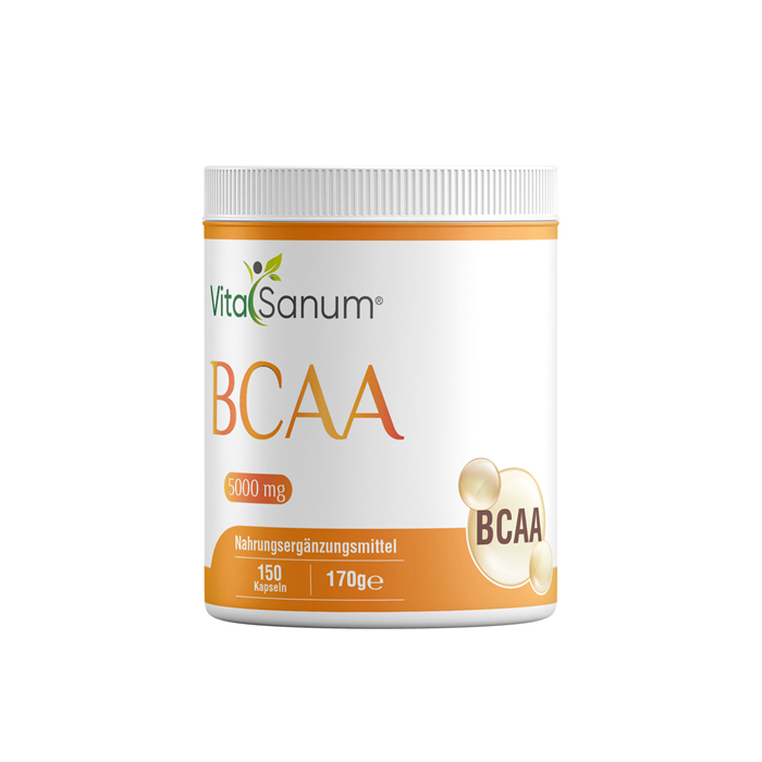 VitaSanum®- BCAA 5000 mg 150 Kapseln VitaSanum®- BCAA 5000 mg 150 Kapseln