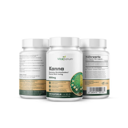 VitaSanum®- Kanna (Sceletium tortuosum) 300 mg 100 Kapseln