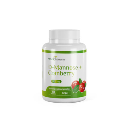 VitaSanum®- D-Mannose + Cranberry 800 mg 100 Kapseln