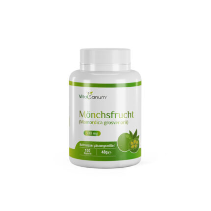 VitaSanum®- Mönchsfrucht (Momordica grosvenorii) 300 mg 100 Kapseln