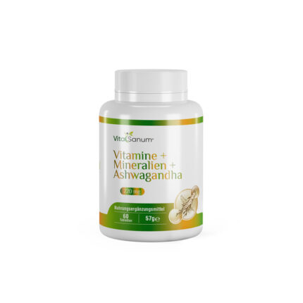 VitaSanum®- Vitamine + Mineralien + Ashwagandha 220 mg 60 Tabletten