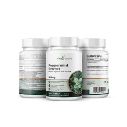 VitaSanum® Pfefferminze (Mentha piperita) 100 mg – 100 Kapseln
