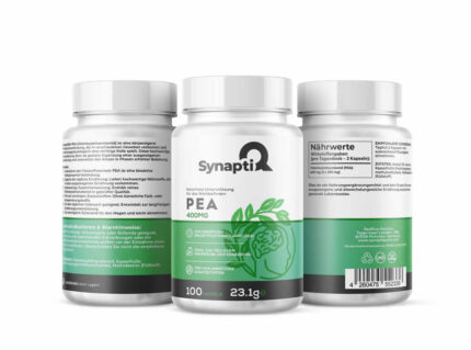 SynaptiQ® PEA – Natürliche Unterstützung für das Wohlbefinden 2x200 mg 100 Kapseln