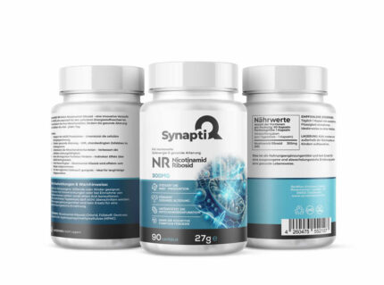 SynaptiQ® NR (Nicotinamid-Ribosid) – Zellenergie & gesunde Alterung